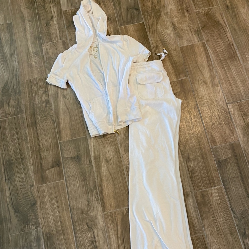 Victoria secret terry cloth sweat suit